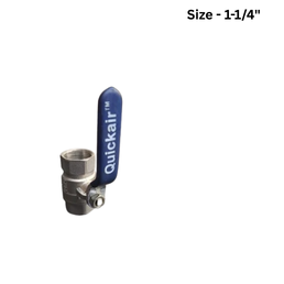 Quickair Female Threaded Brass Ball Valves -1 1/4"