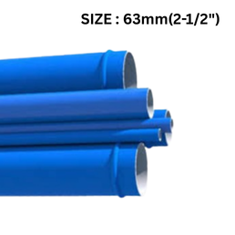 Quickair Compressed Air Aluminum Pipe Groooving Seamless-6063 Grade-6 Meter Length-63mm-2-1/2"
