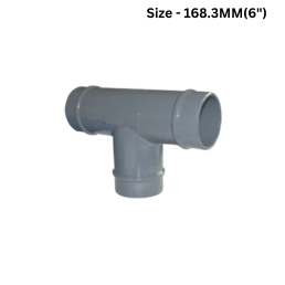 Quickair Equal Tee For Aluminium Grooving Pipe-168.3MM