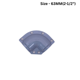 Quickair Equal Elbow Integrated For Aluminium Grooving Pipe-63MM-2-1/2"