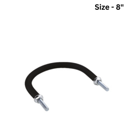 Quickair U Bolt For Pipe Holding - 8"