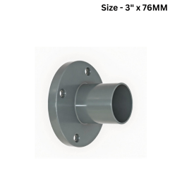Quickair Flanged End For Aluminium Grooving Pipe - 3" x 76MM